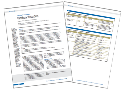 Medical Education Vestibular Disorders